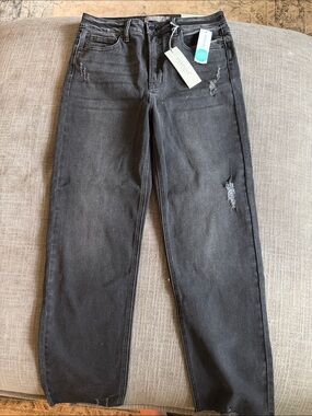 Just USA Black Denim Jeans with Branded Tag